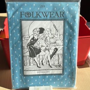 Folkwear #219 Intimacies sewing pattern uncut factory fold